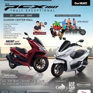 Jangan Lewatkan Regional Public Launching New PCX 160 di CCM, Sabtu Ini!